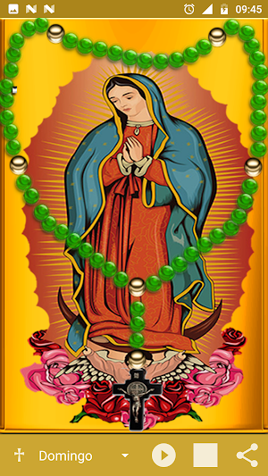 Holy Rosary in Spanish with au Screenshot 1