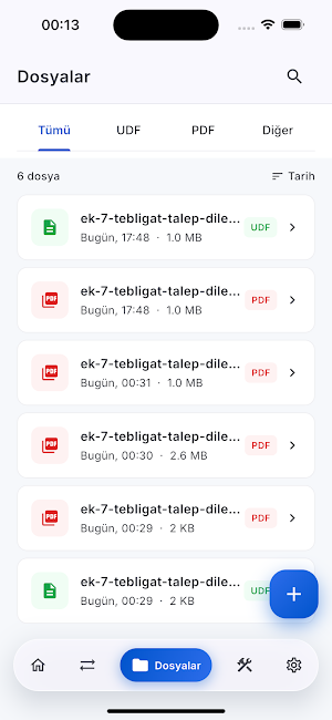 UDF PDF Dönüştürücü & Editör Screenshot 3