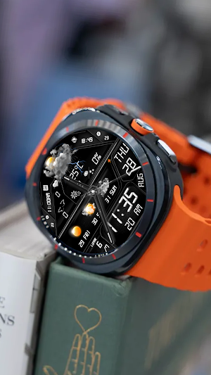N-SPORT759 weatherDigital Face Screenshot 3
