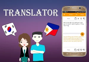 Korean To Filipino Translator Screenshot 1