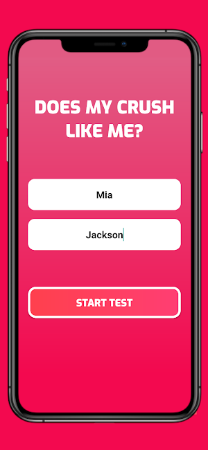 Does my crush like me? Test Screenshot 0