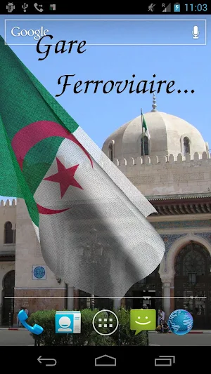 Algeria Flag Live Wallpaper Screenshot 3