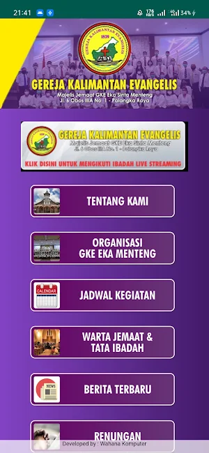 GKE Eka Sinta Menteng Palangkaraya Screenshot 1