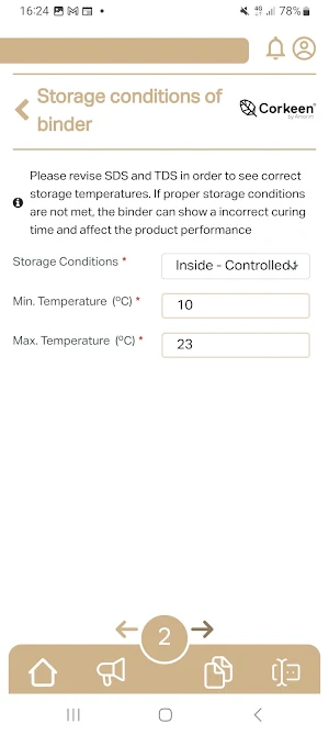 Corkeen App Screenshot 1