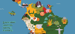 World atlas - Learn fun facts Screenshot 3