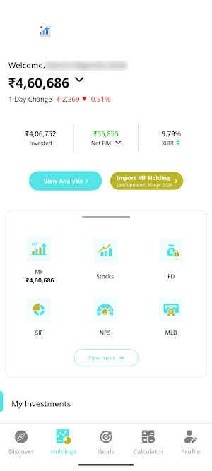 Peoples Investment Screenshot 1