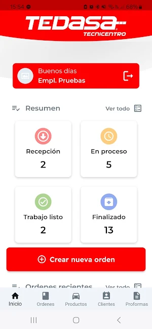Tedasa Empleados Screenshot 0