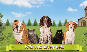 My Cat, Dog Pet Simulator : Virtual Dog Games Screenshot 2