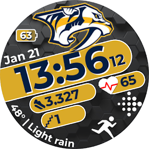 Wear OS | Nashville Predators Screenshot 2