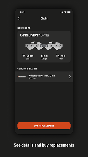 Husqvarna Gear Identifier Screenshot 3