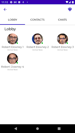 Robert Downey Jr Video Call Screenshot 0