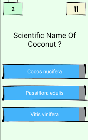 Scientific Names Quiz Screenshot 1