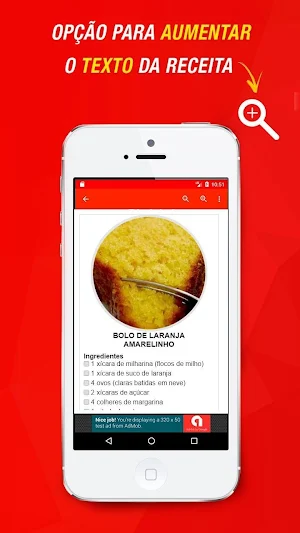 Receitas de Bolo de Laranja Screenshot 2