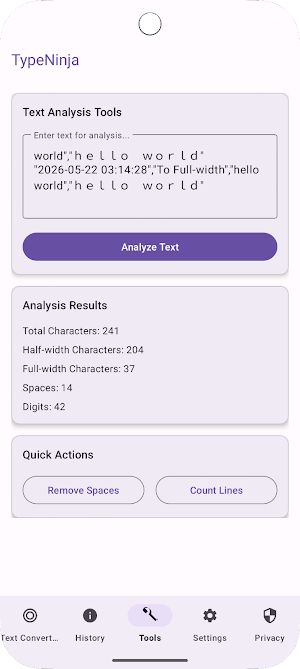 TypeNinja Screenshot 2