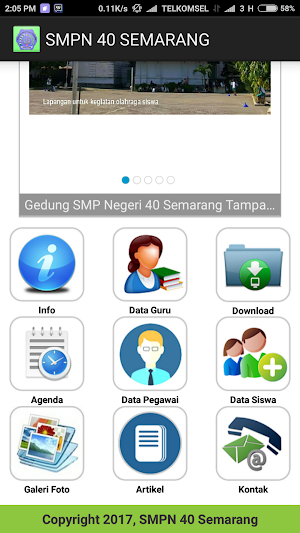 SMPN 40 Semarang Screenshot 2