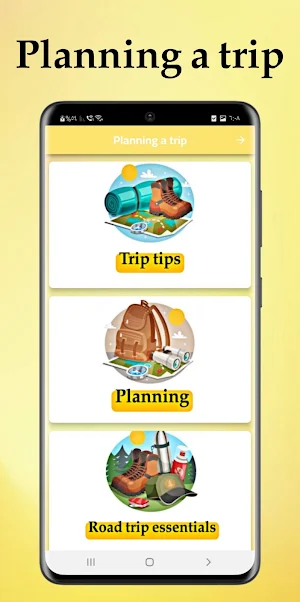 Planning a Trip Screenshot 2