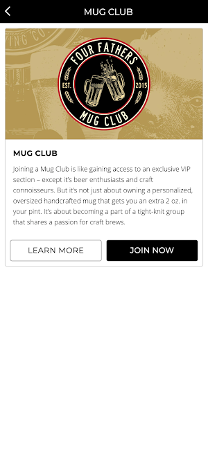 Four Fathers Brewing Co. Screenshot 1