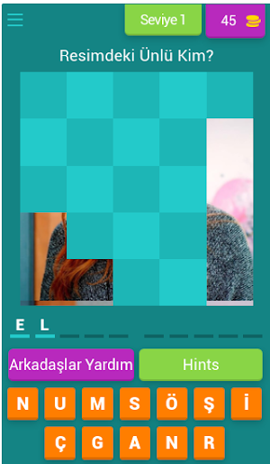 Ünlü Bulmaca - Puzzle Screenshot 0