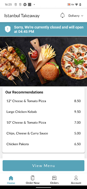 Istanbul Takeaway Screenshot 1