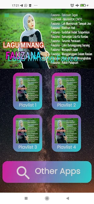 Lagu Minang Fauzana Mp3 Ofline Screenshot 2