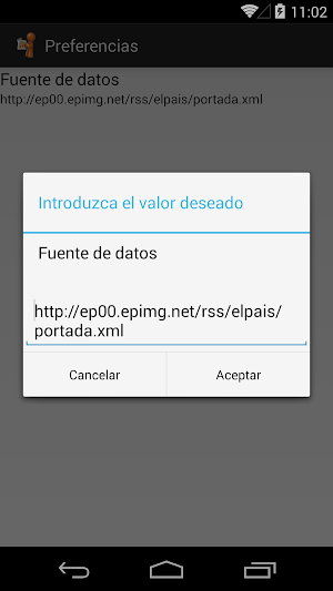 Lector RSS Screenshot 2