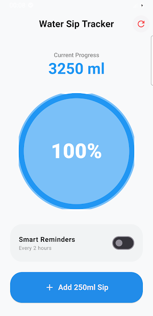 Water Sip Tracker Screenshot 1