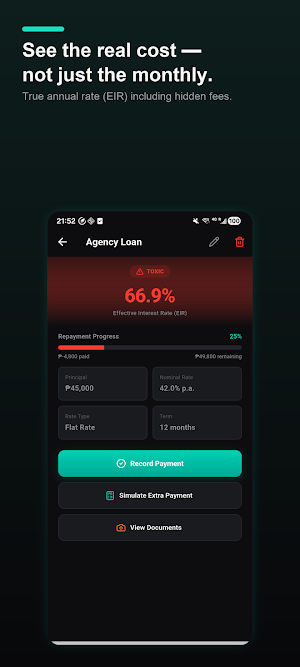 MabilisCredit OFW Tool Screenshot 2