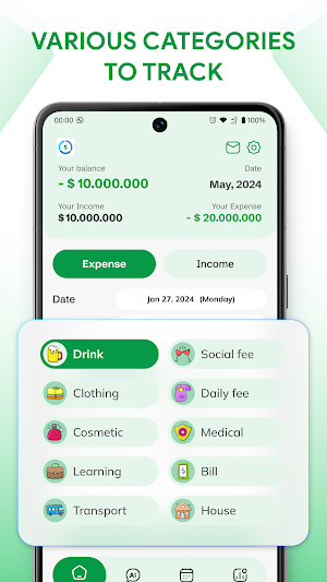 Budget Planner: Money, Expense Screenshot 2