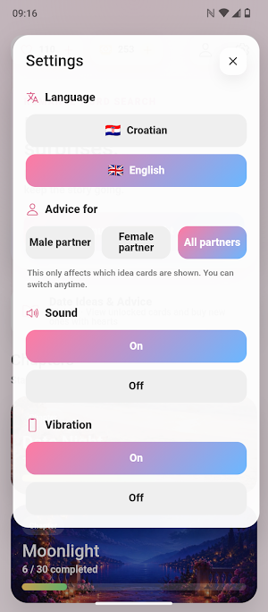 Love Grid: Couple Word Game Screenshot 3
