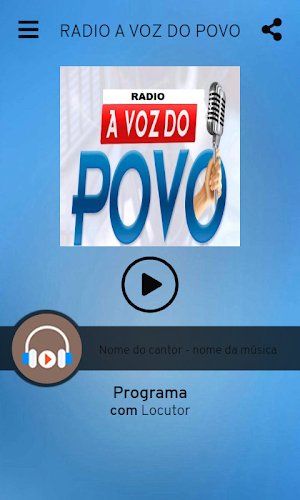 RADIO A VOZ DO POVO Screenshot 2