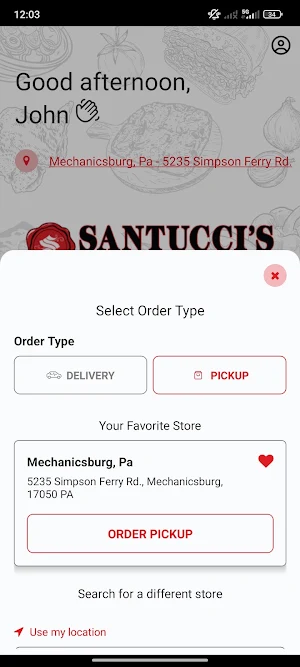Santucci's Screenshot 1