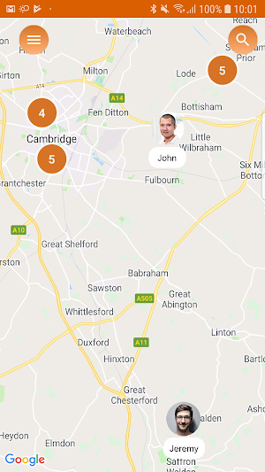 Commusoft Vehicle Tracking Screenshot 0