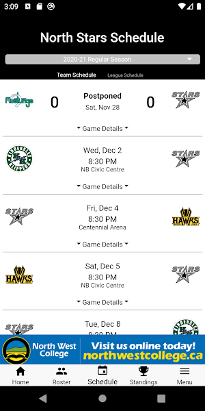 Battlefords North Stars Screenshot 3