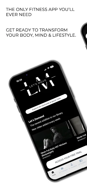 Let's Move App screenshot 1