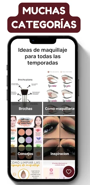 Tutorial e ideas de maquillaje Screenshot 3
