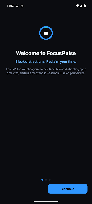 FocusPulse: App Blocker Screenshot 0