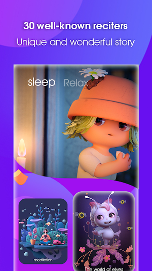 Sleep & Relax: 1000+ bedtime stories, fall asleep Screenshot 2