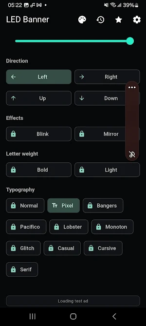 LED Banner and Text Scroller Screenshot 2