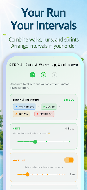 Interval Running: Run Your Way Screenshot 0