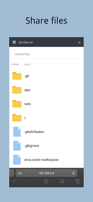 SenServer Screenshot 1