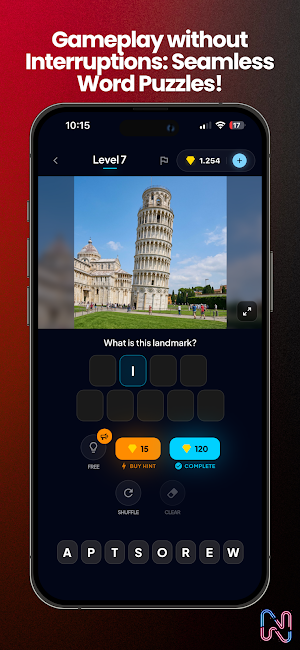 Neon Words: Word Puzzle Screenshot 0