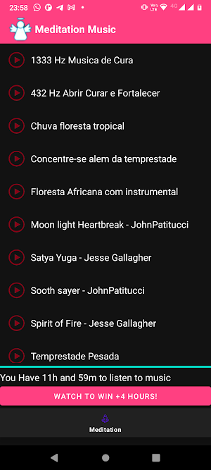 Soothing Meditation Music Screenshot 1