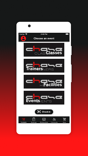 Chase Fitness and Sports Club Screenshot 1