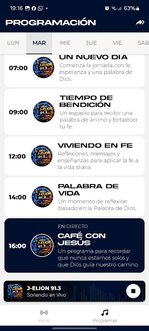 Radio E-Lion 91.3Mhz Screenshot 2