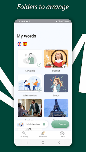 My Words: Vocabulary Screenshot 2