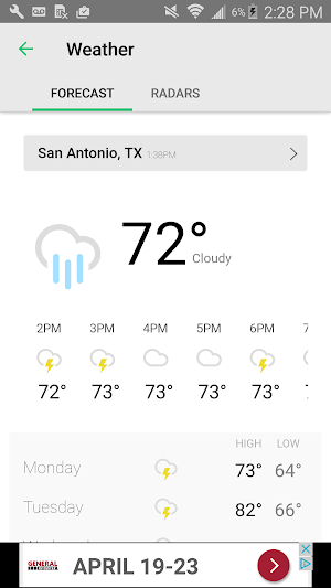 KENS 5 Fiesta Coverage Screenshot 3