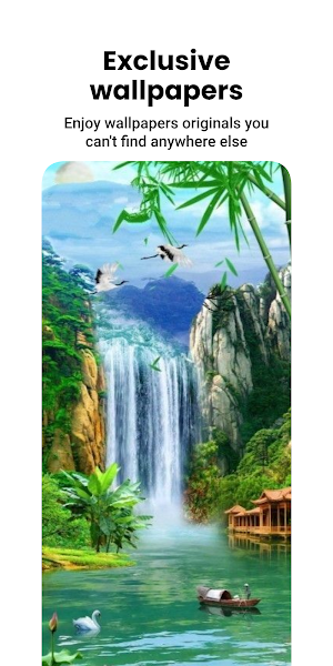 Waterfall Wallpaper Screenshot 2