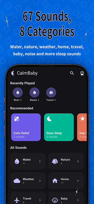 CalmBaby - White Noise Screenshot 0