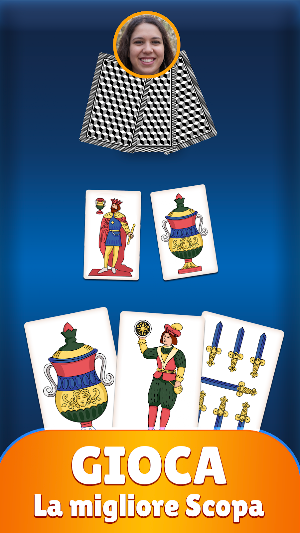 Scopa Classica - 100% GRATIS - Italiana Screenshot 0