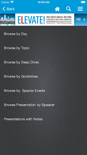 NBOA Programs Screenshot 3